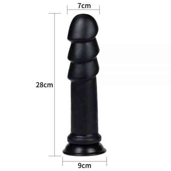 Анальна пробка з оригінальною формою 11.25" King-Sized Anal Sex Aura Київ