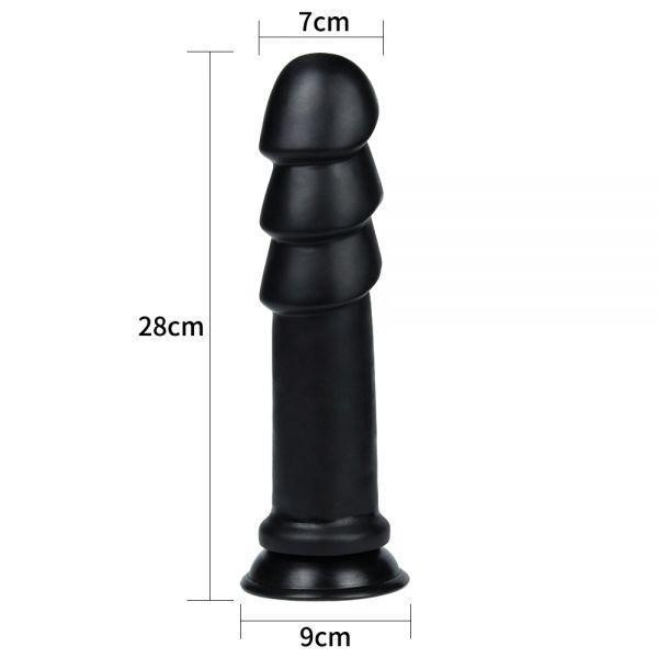 Анальна пробка з оригінальною формою 11.25" King-Sized Anal Sex Aura Київ - фото 6