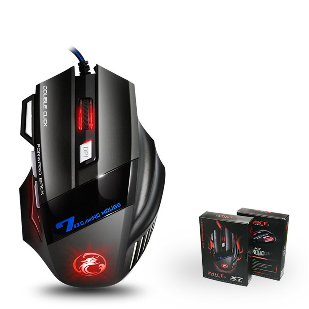 IMice X7 Silent Pro – игровая эргономичная мышь 5500 DPI Киев - изображение 6