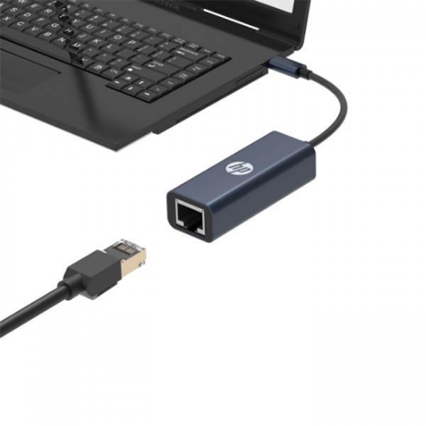 Перехідник HP USB 3.0 Type-A to Ethernet RJ45 1000 Mb (DHC-CT101) Київ - фото 2