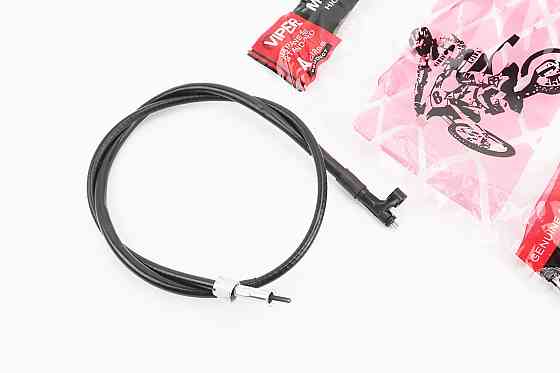 Трос спідометра (квадрат-вилка, гайка-шток з вухом під болт) (трос 102см; кожух 100см) Киев