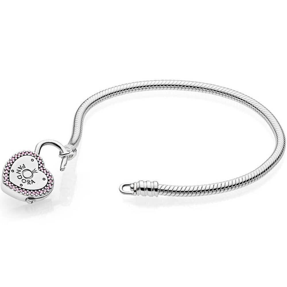 Срібний браслет для намистин Пандора596586FPC MasterSem Київ - фото 2