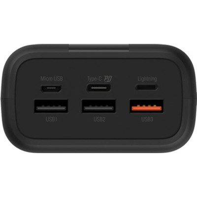 Батарея універсальна Silicon Power 30000mAh QX55 Black (SP30KMAPBKQX550K) Вінниця - фото 3