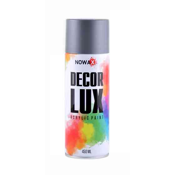 Фарба акрилова Nowax Spray Срібно-сірий 450мл Львів