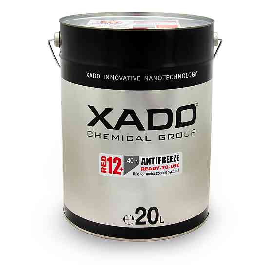 Антифриз Xado Antifreeze Red G12+ -40⁰С красный готовый 20л Львов