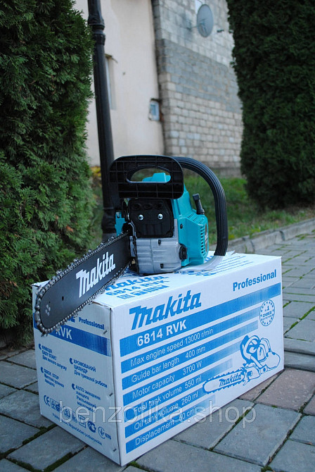 Бензопила Makita 6814 RVK. Розпродаж 4 шт. Ланцюгова пила Макіта Київ - фото 8