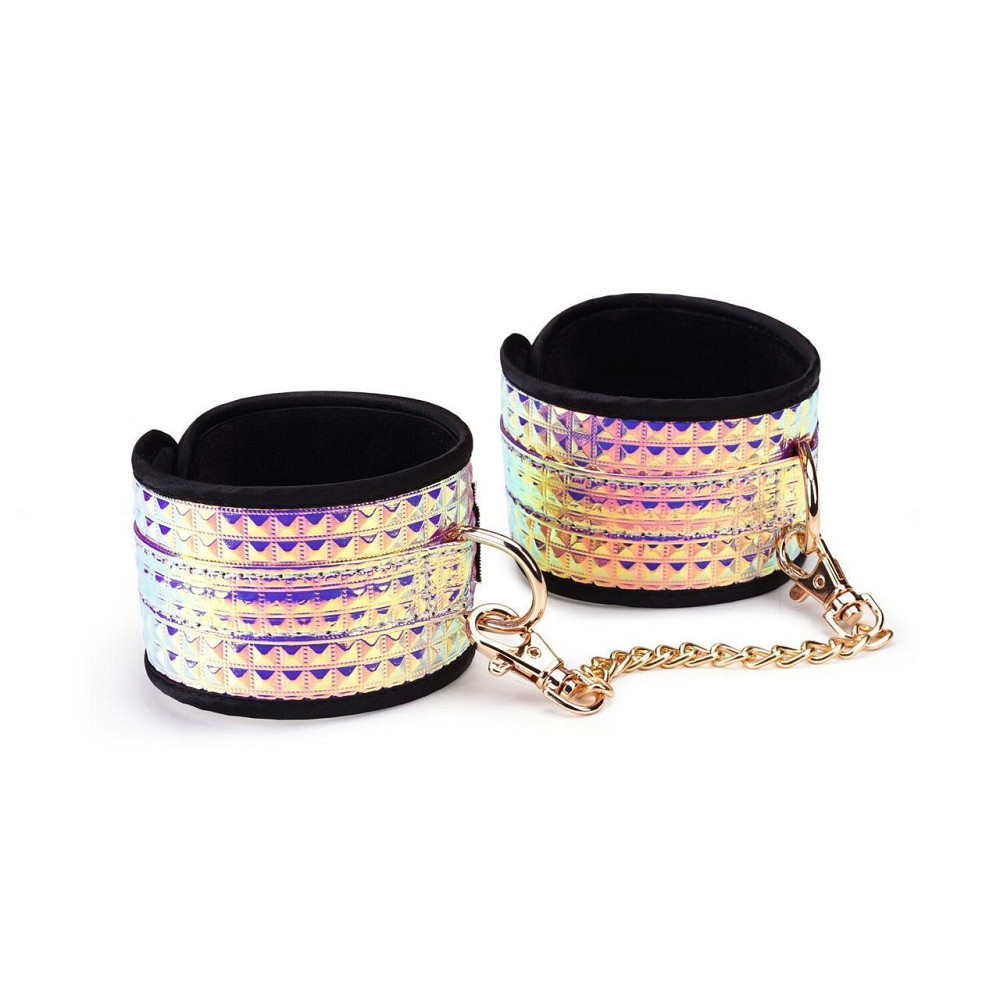 Набір Liebe Seele Pink G lossy 7pcs Bondage Kit, фіксатори, нашийник з повідцем, кляп, флогер, маска Sex Aura Київ - фото 8