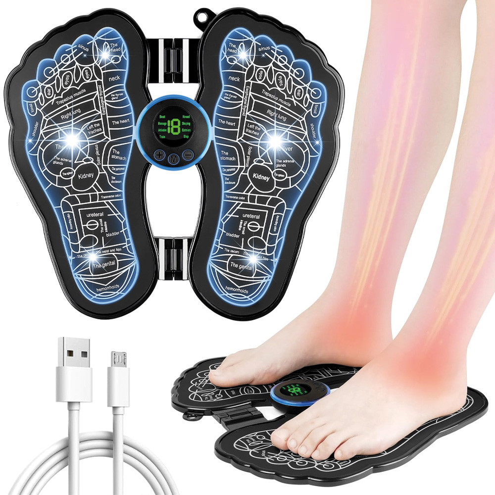 Массажный коврик для ног с USB,8 режимов,Foot Massager 8R SBR Киев - изображение 1