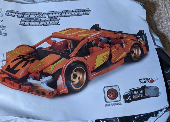 Конструктор машинки Technic - Lamborghini , Bugatti, Mercedes, Camaro. Київ - фото 5