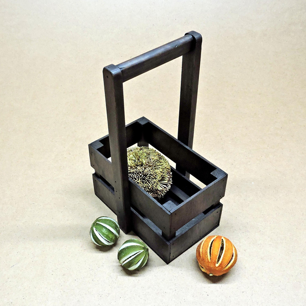 Подарунковий кошик "Шеллі 12х20" венге Миколаїв - фото 4