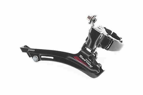 Перемикач ланцюга передній з нижньою тягою (ROAD 2x7 speed), кріпл. 31,8/34,9мм, під зірку 50Т, чорний FD-A070 Київ