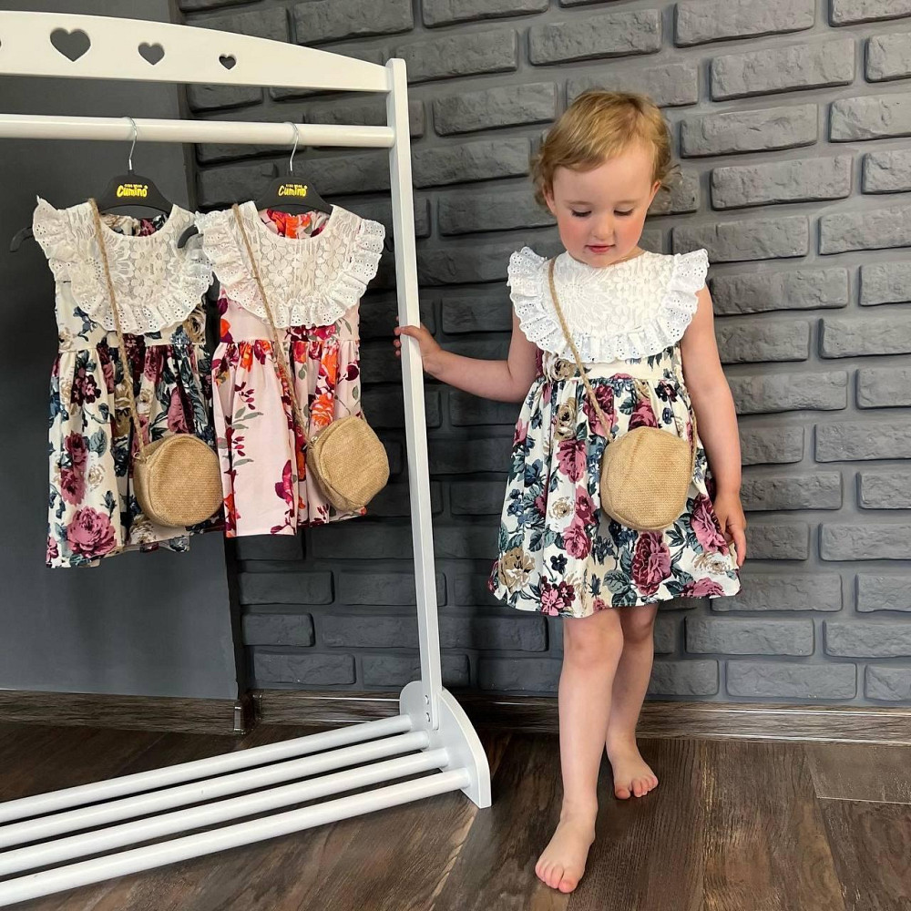 Дитяча Сукня з Сумочкою Cumino Turkey Біла 2 роки (86-92см) Київ - фото 3