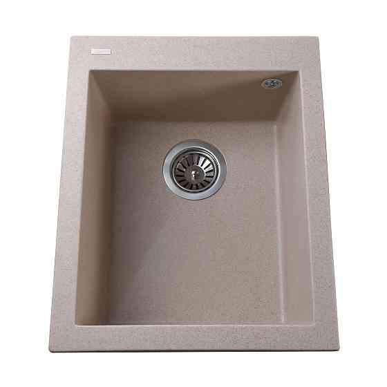 Гранітна мийка Globus Lux LAMA піщаний 410х500мм-А0004 Киев