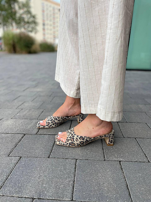 LIRIO Сабо жіночі LIRIO L0313/4073-71 леопард (літо, шкіра натуральна) (5532) Коломыя - изображение 2