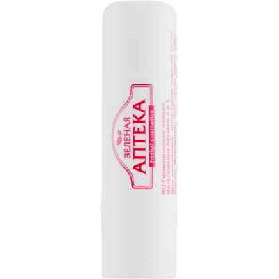 Гігієнічна помада Зелена Аптека Інтенсивне живлення 3 в 1 3.6 г (8588006037401) Вінниця