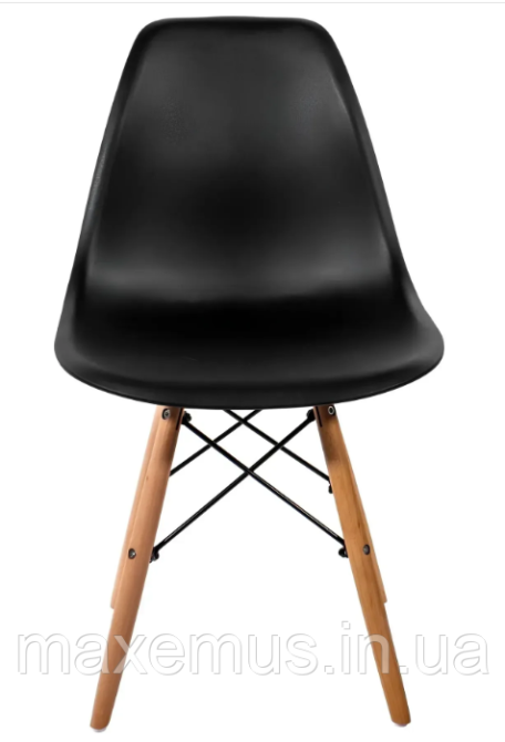 Кресло кухонное В 173 табурет кухонный на ножках в гостинную стул со спинкой на кухню черный Мостиска - изображение 14