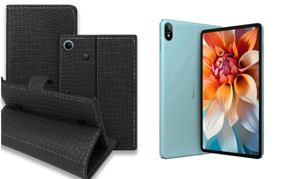 Книжка-трансформер для планшета Blackview Tab 6, колір Black Krokodil Black Київ