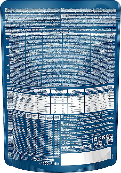 Протеїн Ironmaxx 100% Whey Protein 500 g (Cherry-Yoghurt) Луцьк - фото 2