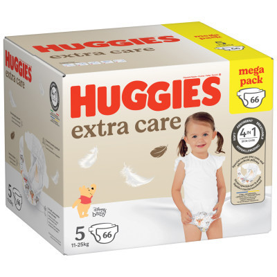 Підгузки Huggies Extra Care Size Розмір 5 (11-25 кг) 66 шт (5029053583174) Вінниця - фото 8