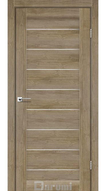 Двери межкомнатные Даруми Леона орех бургун стекло сатин Киев - изображение 1