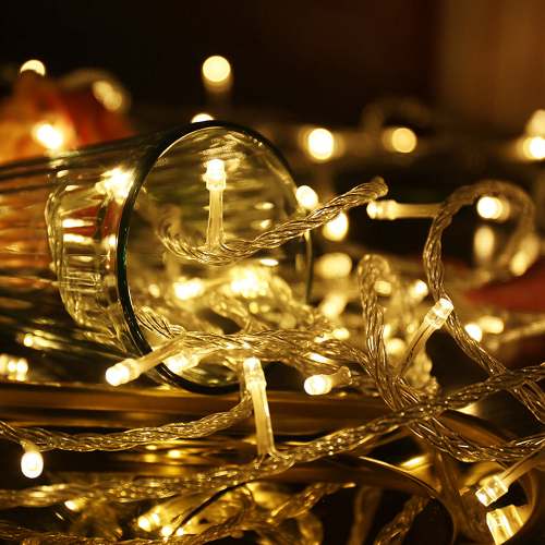 Світлодіодна гірлянда 50 Led 5м 8 режимів теплий колір USB CW-G-50L5U ColorWay Житомир - изображение 1