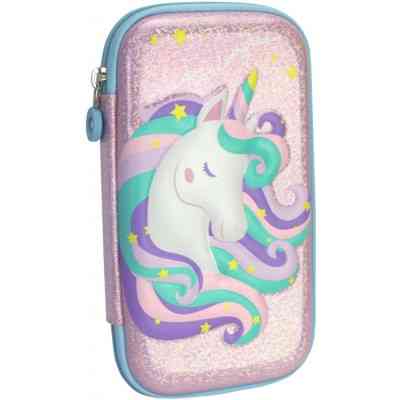 Пенал Cool For School 1 отделение с отворотами Розовый (CF87289) Винница