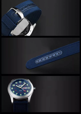 Чоловічий наручний класичний годинник Skmei 9112 (Синій) Київ