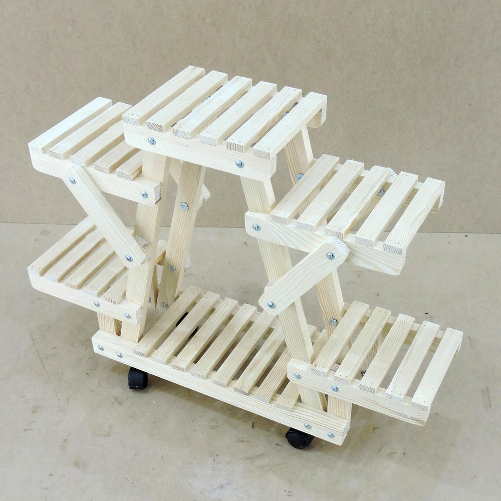 Підставка для квітів "Тулуза" на коліщатках бланже Миколаїв - фото 3