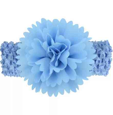 Повязка для девочки на голову 30-50 см голубой Киев