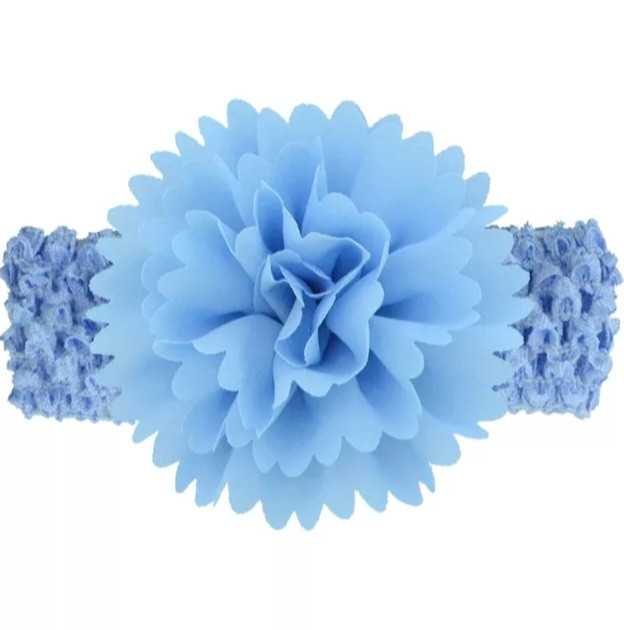 Повязка для девочки на голову 30-50 см голубой Киев - изображение 1