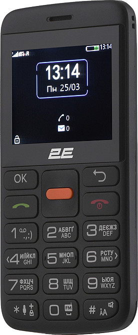 Мобільний телефон 2E T180 Max Dual Sim Black (688130251051) Чорний Харків - фото 4