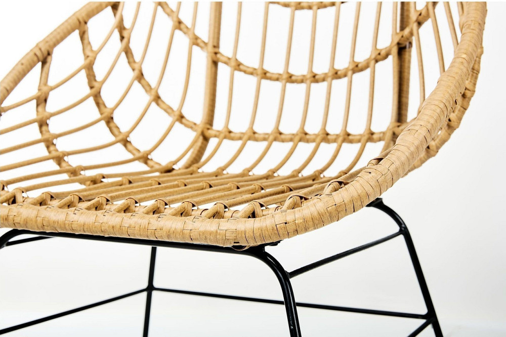 Садове крісло Palm Ротанг Латте Київ - фото 5