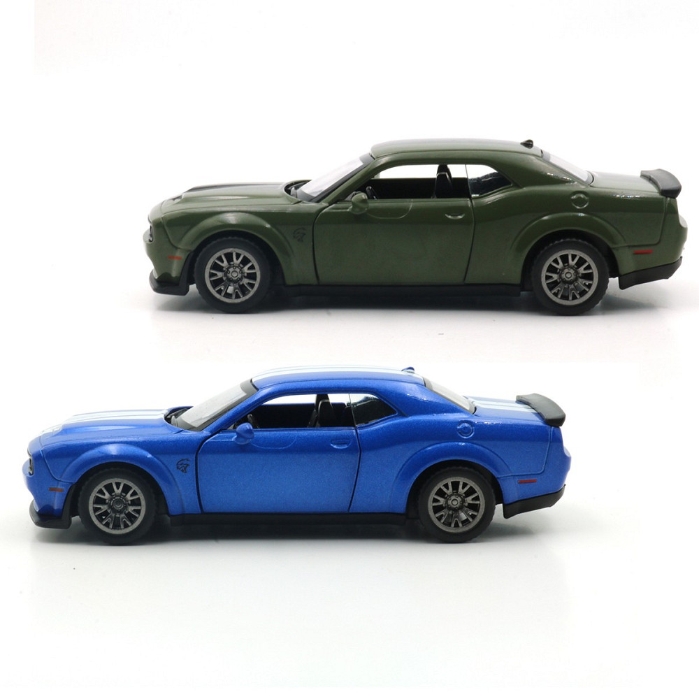 Автомодель - Dodge Challenger SRT Jailbreak 2022 (синій, зелений) Дніпро - фото 2