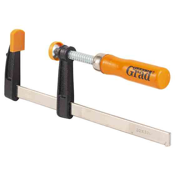 Струбцина столярная тип F 200×50мм GRAD (4242625) Ровно