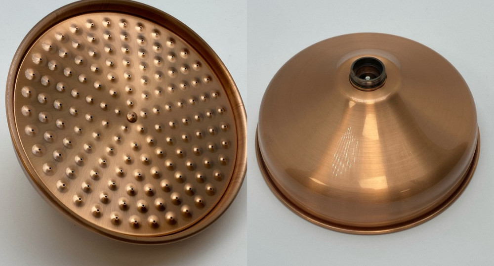 Мідний верхній душ 22655 Луцк - изображение 1