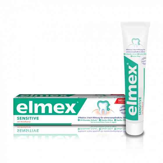 Зубна паста Elmex Sensitive Plus для чутливих зубів, 75 мл Харків