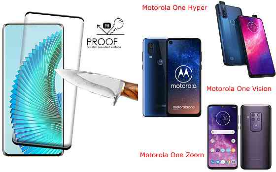 Захисне скло HyperGlass Pro для Motorola One Hyper, One Vision, One Zoom – максимальна чутливість та захист Київ