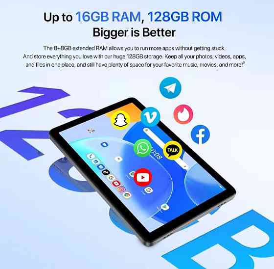 Планшет Uhidigi G3 Tab Ultra 16/128Gb. Helio G99,10,1 , 4G, 2SIM Киев