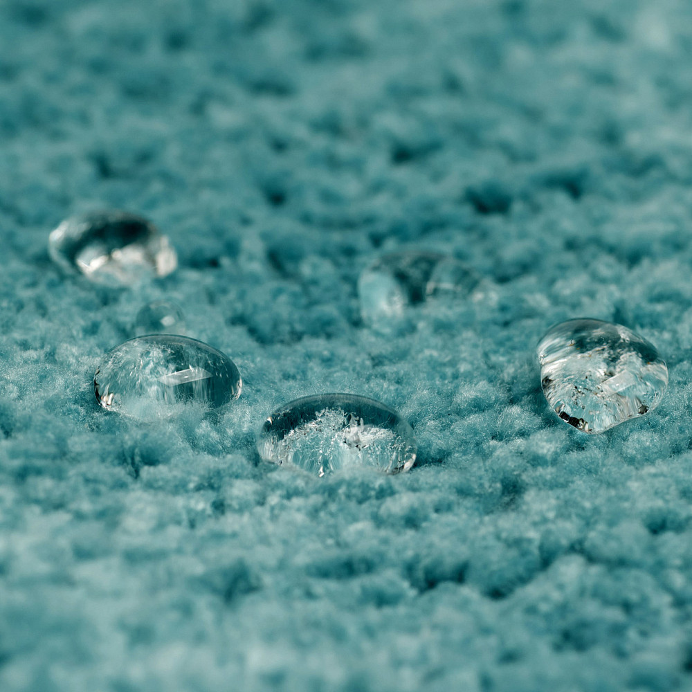 Коврик для ванны и душа Bathlux мягкий тканевой прорезиненный, нескользящий Бирюзовый Каменец-Подольский - изображение 4