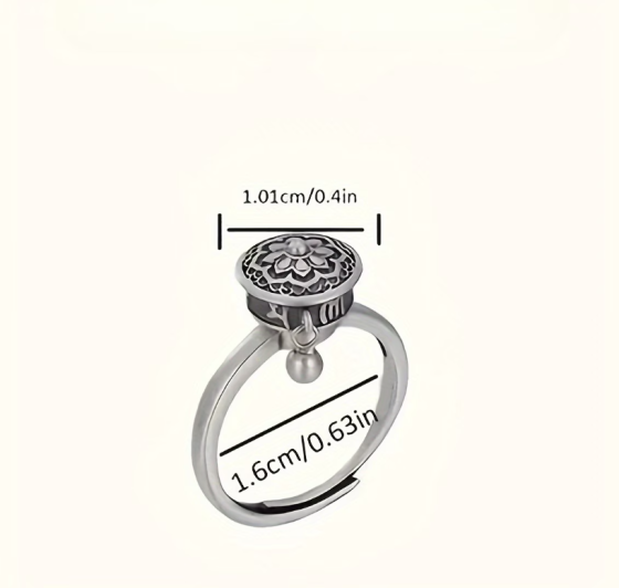 Каблучка‑спінер з нержавіючої сталі, регульована, антистрес Київ