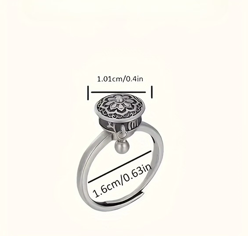 Каблучка‑спінер з нержавіючої сталі, регульована, антистрес Київ - фото 4