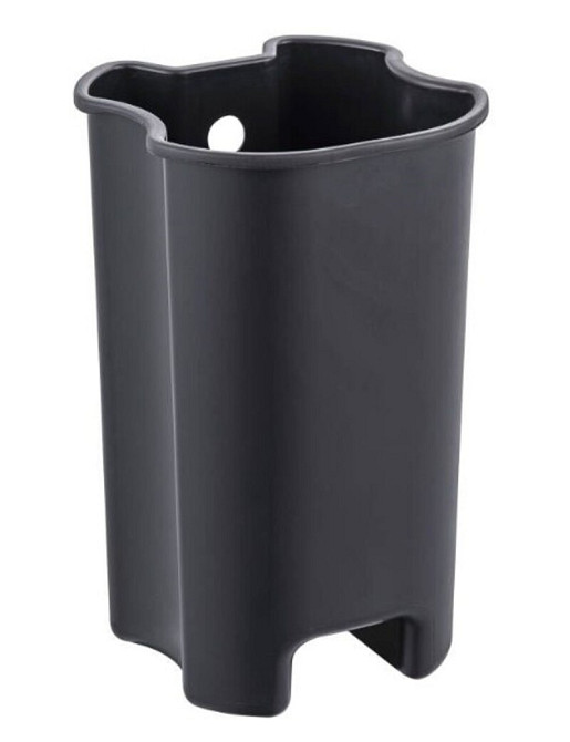 Відро для сміття з плавним закриттям овальне Zerix Prime-TC0105 Black 5л колір чорний (ZX5902) Київ - фото 10