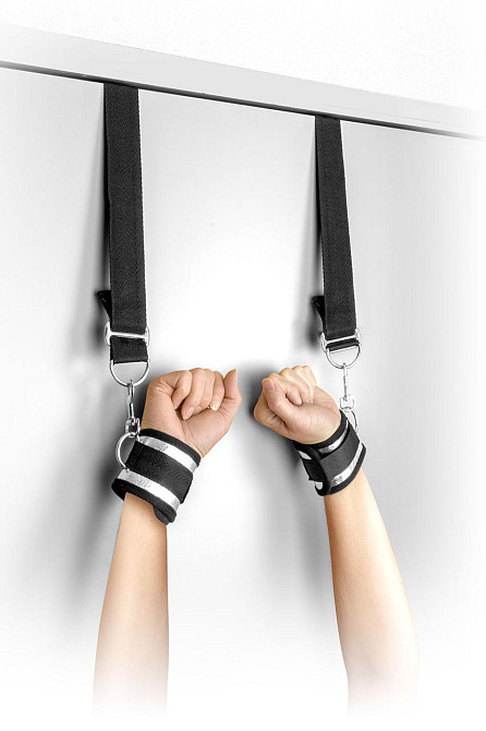 Фіксатор для рук на дверях Fetish Tentation Door swing handcuffs Sex Aura Київ - фото 1