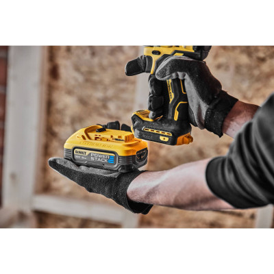 Шуруповерт DeWALT XR Li-Ion PowerStack 18 В, 2x5Ah, 90 Нм, 0-650/0-2000 об/мин, TSTAK (DCD800H2T) Винница - изображение 9