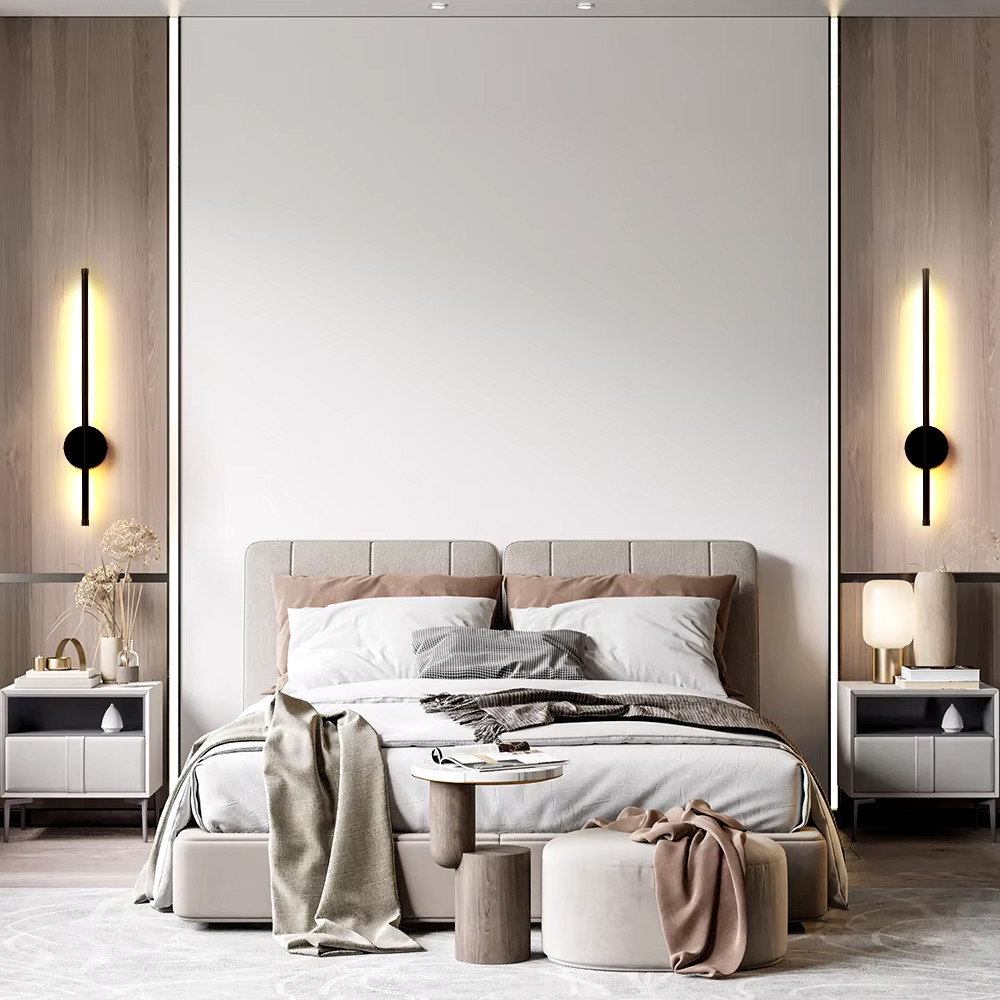 Настінний світильник лінійний, від мережі, 60 см / LED Світильник на стіну / Бра на стіну / Настінний бра Київ - фото 8