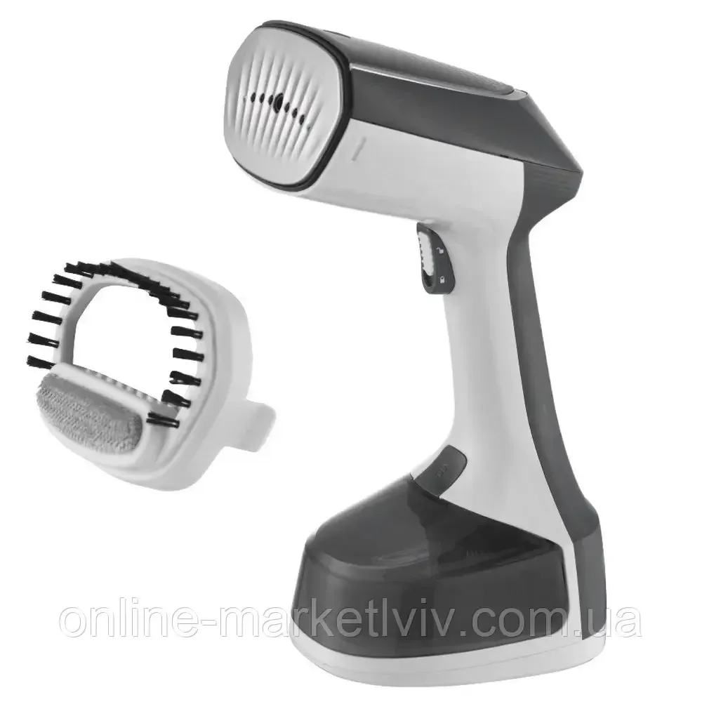 Ручний відпарювач для одягу 2500 Вт,300 мл,від мережі,Zepline ZP-204,Чорний SBR Київ - фото 1