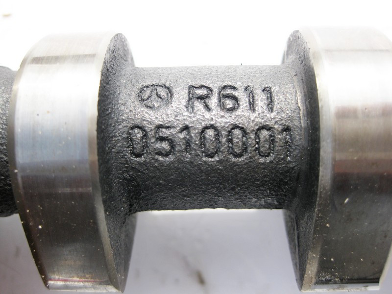 Mercedes-Benz  A6110501801 R6110510001 Розподільний вал випускний для двигунів OM611 OM646 R4 2.2 cdi Одесса - изображение 2