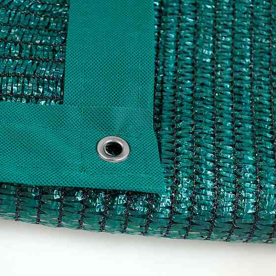 Сітка 80% 4 м*6 м з люверсами посилена затіняюча сітка для паркану Дніпро