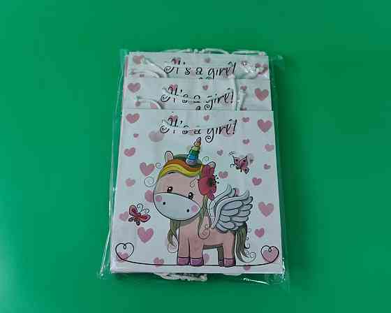 Пакет паперовий подарунковий квадратний 23 * 24 * 10 (артKV-175) (12 шт) Харків