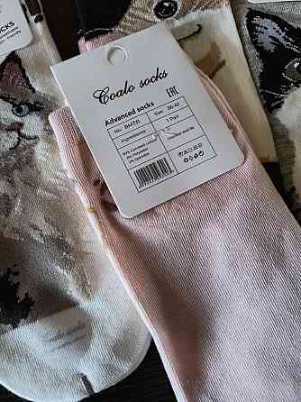 Носки женские в наборе из 5шт. Яркие женские носки с приколами. Coalo socks. Размер 36-41 Киев